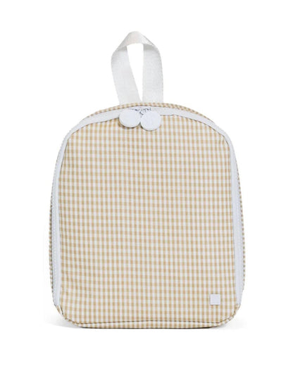 TRVL Bring It Lunch Bag - Gingham Khaki
