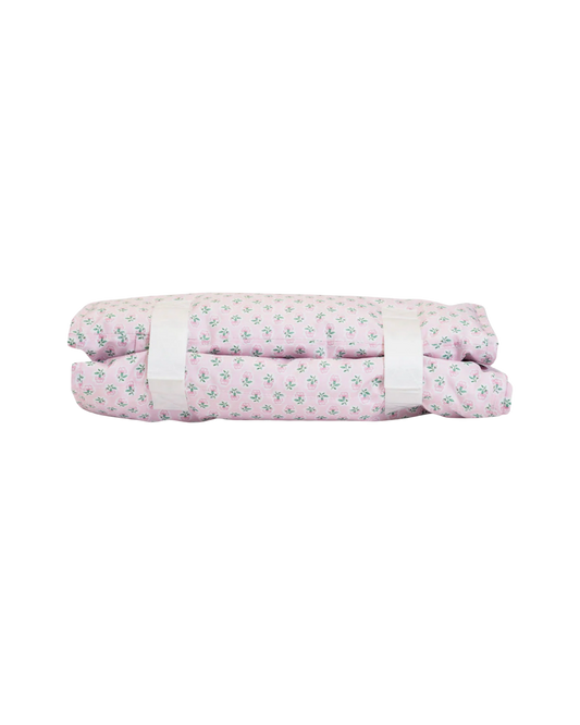 TRVL Nap Mat - Petite Fleur Pink