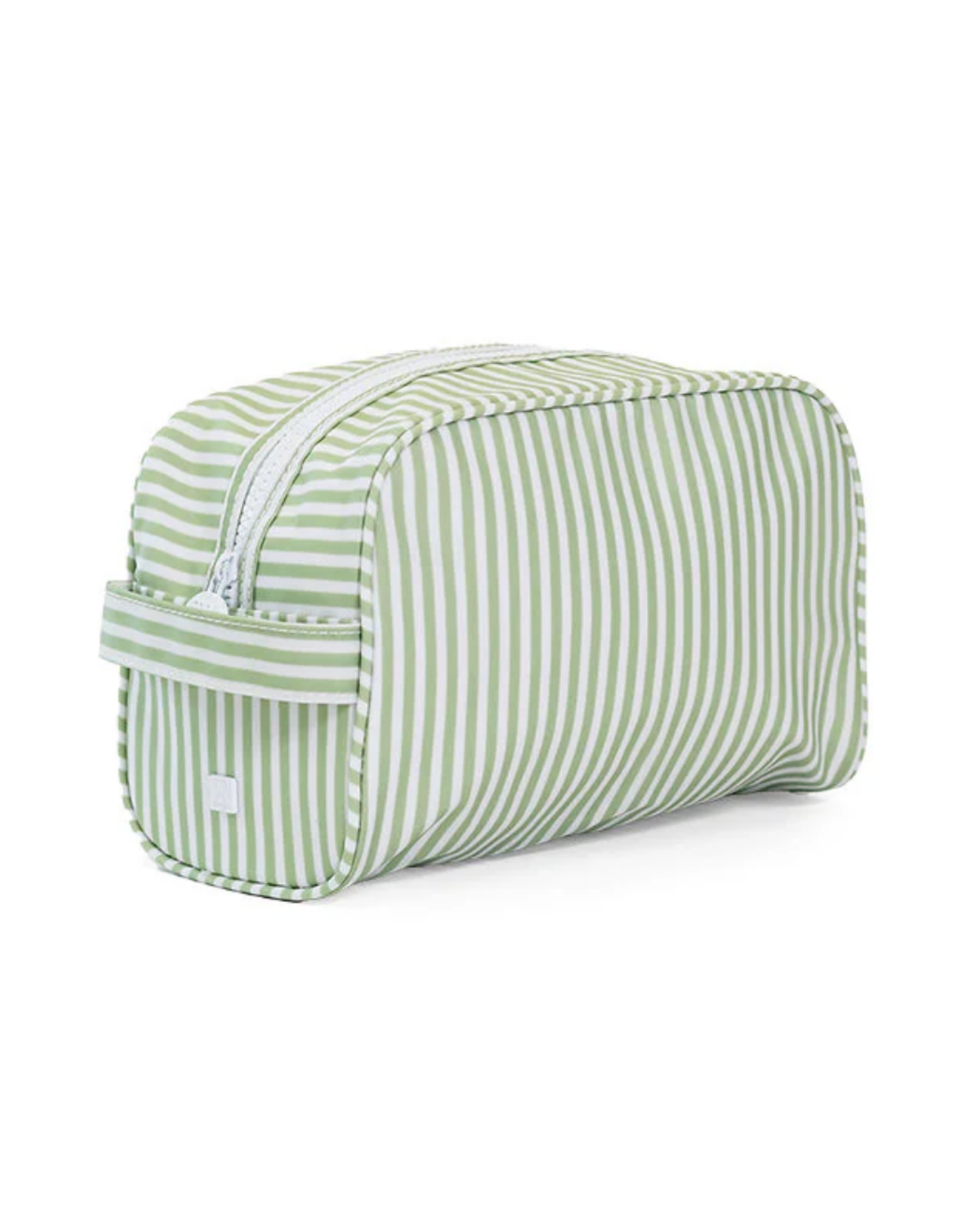 TRVL Stowaway Toiletry Bag - Pimlico Stripe Sage