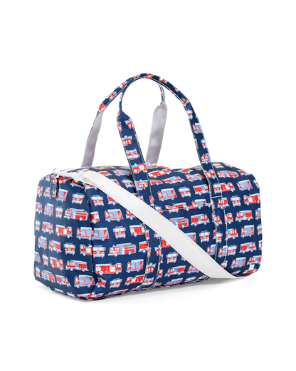 TRVL Weekender Duffel Bag - Fire Engines