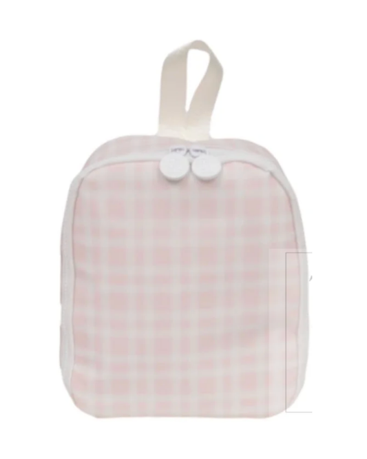 TRVL Bring It Lunch Bag - Pimlico Plaid Pink