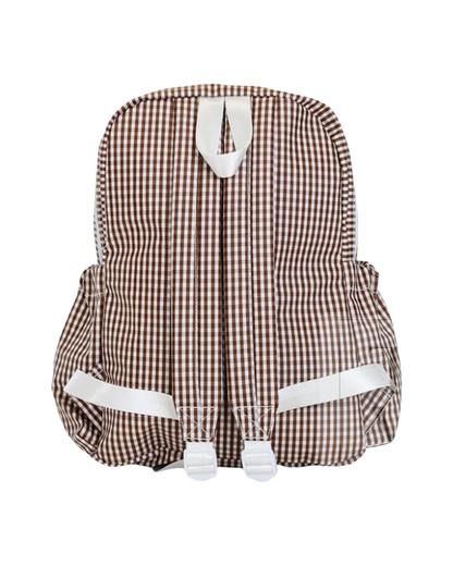 TRVL Backpacker - Gingham Coco