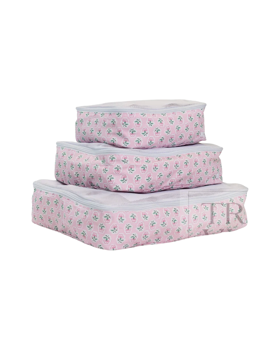 TRVL Packing Cubes - Petite Fleur Pink