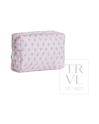 TRVL Quilted Everyday Bag - Petite Fleur Pink