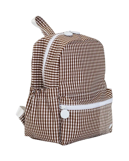 TRVL Mini Backer - Gingham Coco