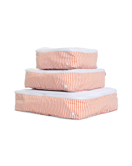 TRVL Packing Cubes - Pimlico Stripe Rust