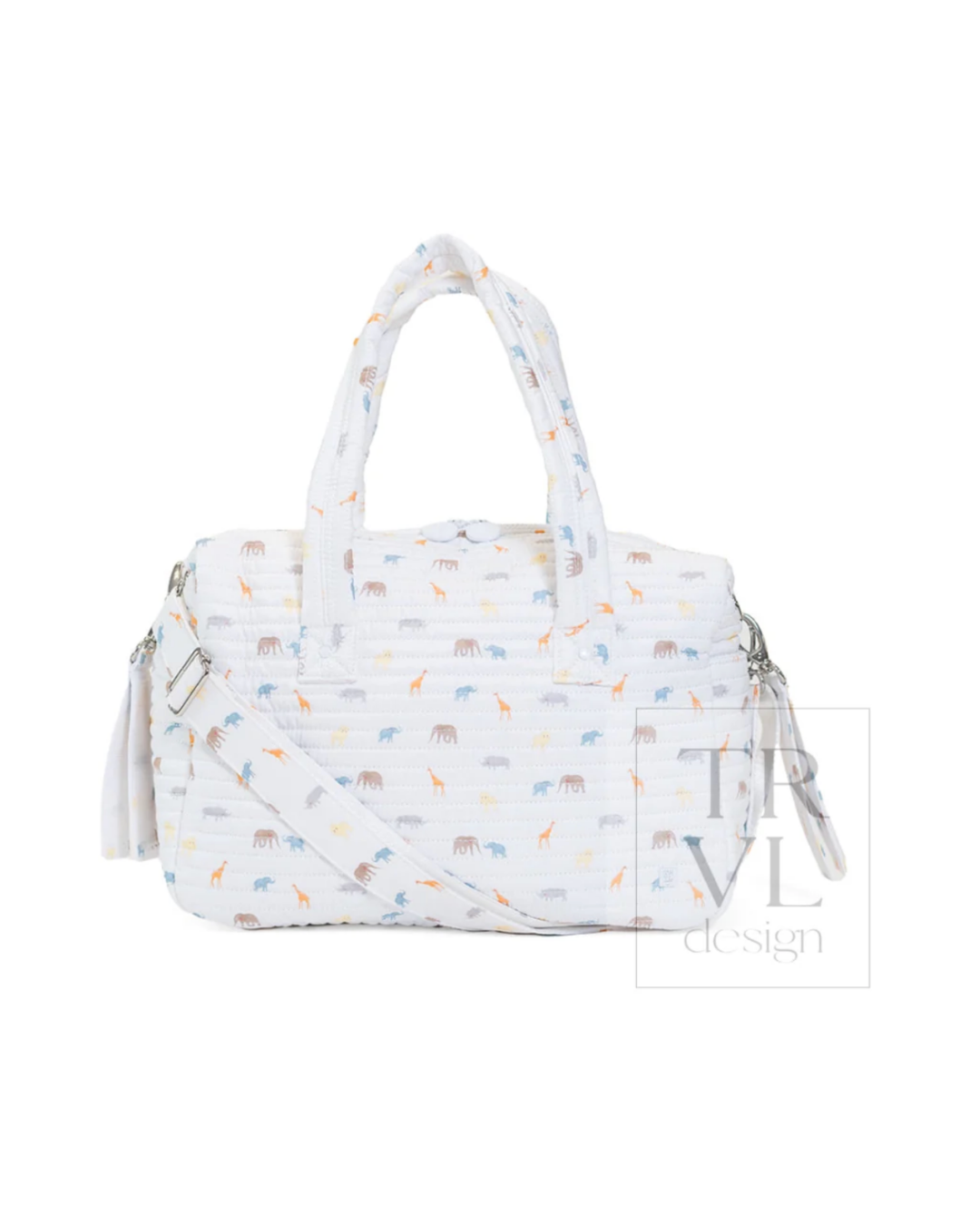 TRVL Quilted Stroller Bag Bundle - Safari