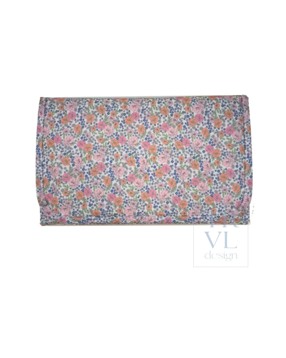 TRVL Game Changer Pad in Garden Floral, portable changing pad