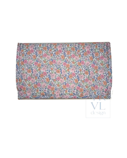 TRVL Game Changer Pad in Garden Floral, portable changing pad