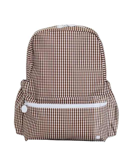 TRVL Backpacker - Gingham Coco