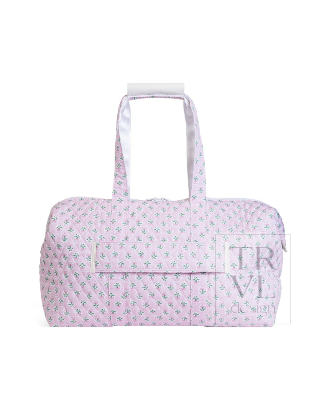 TRVL Quilted Top Zip Weekender - Petite Fleur Pink
