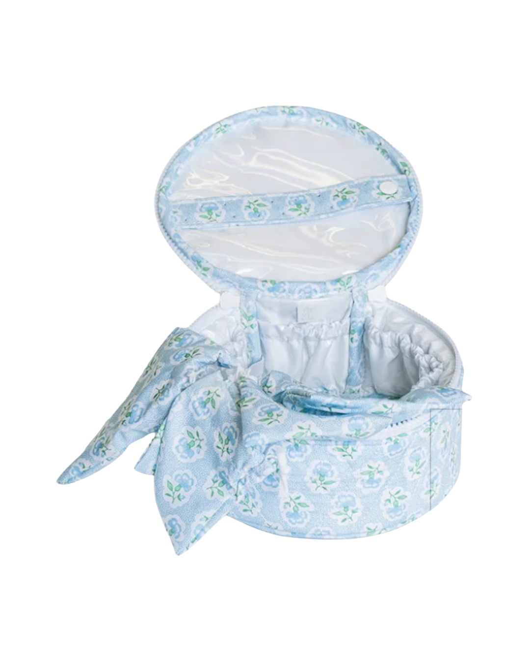TRVL Quilted Jewel Round - Petite Fleur Blue