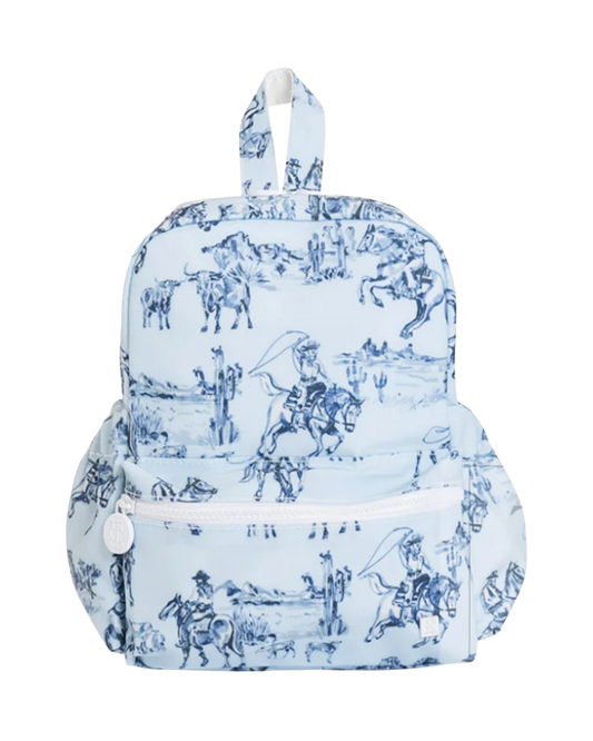 TRVL Mini Backer - Cowboy Toile
