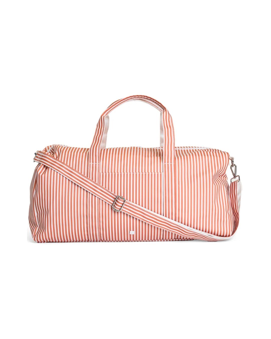 TRVL XL Weekender Duffel Bag - Pimlico Stripe Rust
