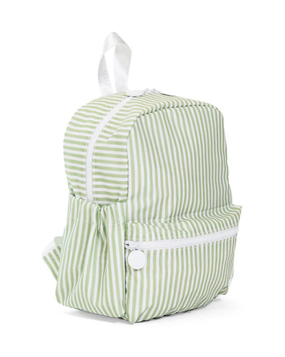 TRVL Mini Backpack - Pimlico Stripe Sage