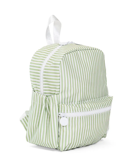 TRVL Mini Backpack - Pimlico Stripe Sage