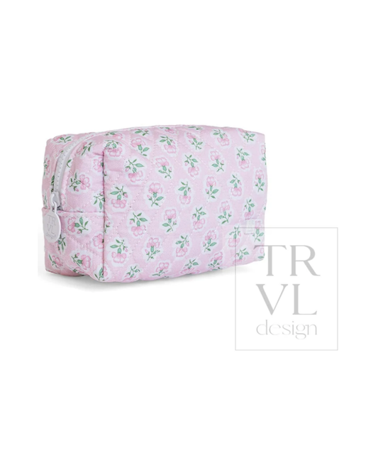 TRVL Quilted Mini Day Bag - Petite Fleur Pink