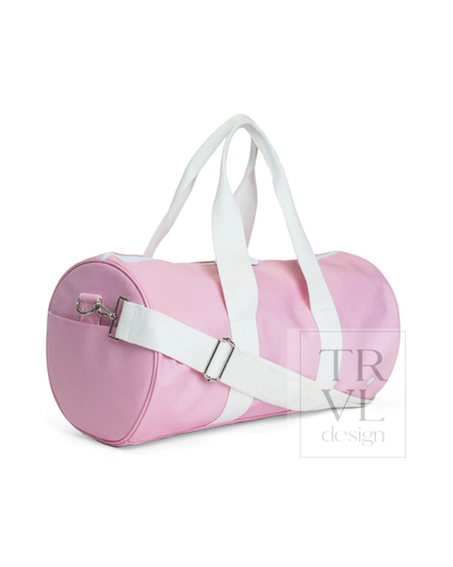 TRVL Large Roll Duffel Bag - Coated Canvas Peony