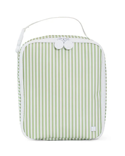 TRVL Insulated Lunch Bag - Pimlico Stripe Sage