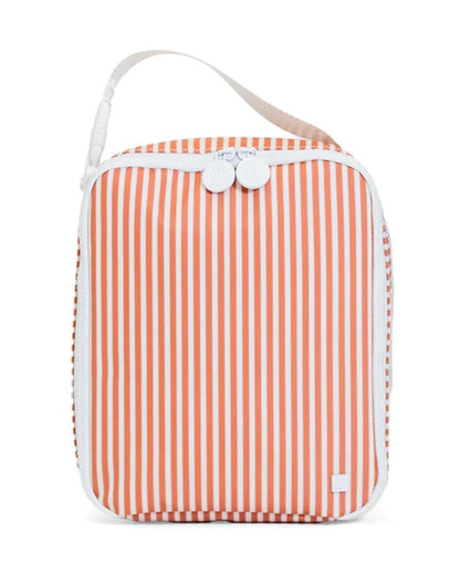 TRVL Insulated Lunch Bag - Pimlico Stripe Rust