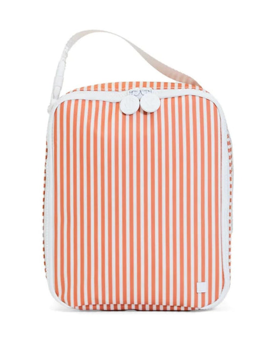 TRVL Insulated Lunch Bag - Pimlico Stripe Rust