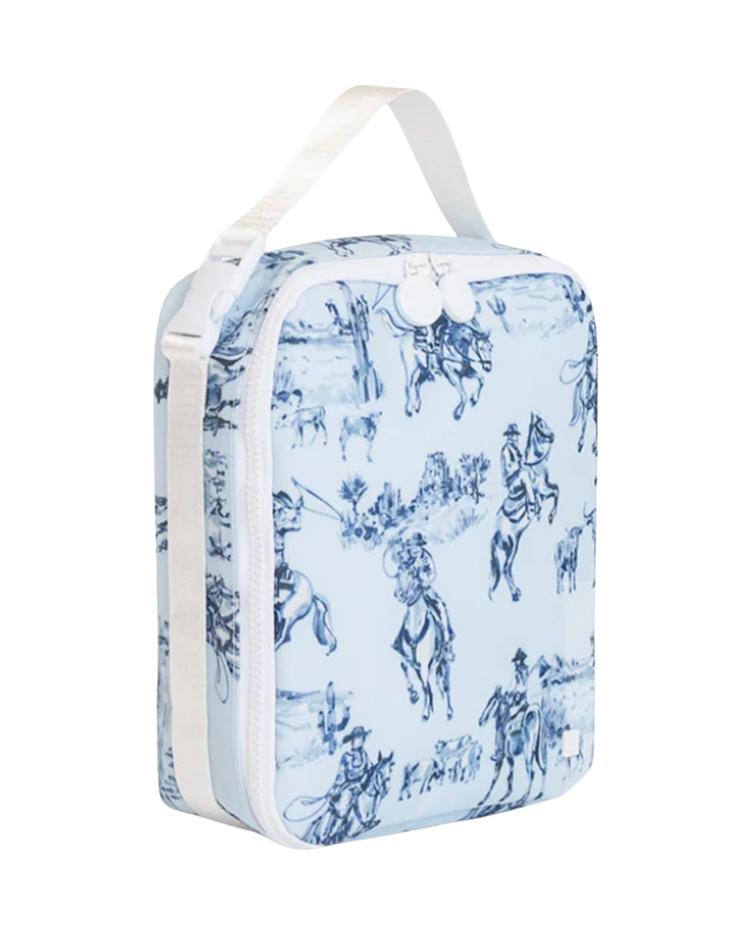 TRVL Insulated Lunch Bag - Cowboy Toile