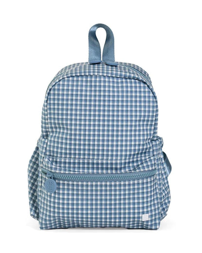 TRVL Mini Backer - Rodeo Check Indigo