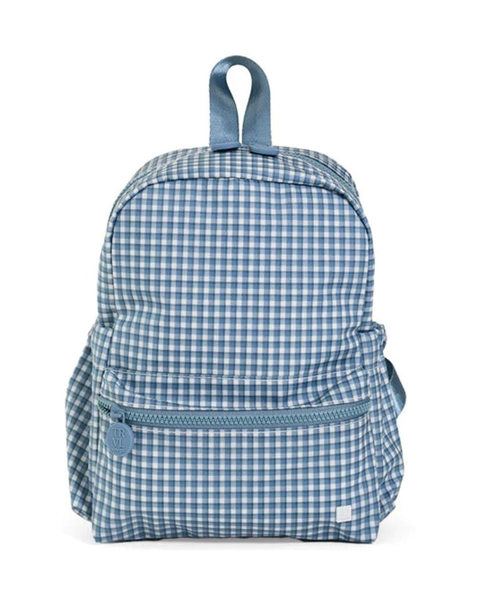 TRVL Mini Backer - Rodeo Check Indigo