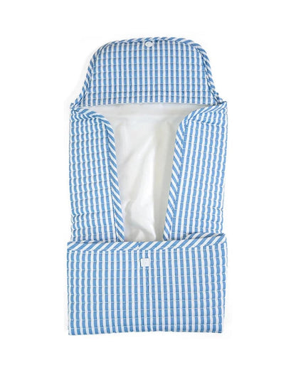 TRVL Quilted Stroller Bag Bundle - Pimlico Stripe Chambray
