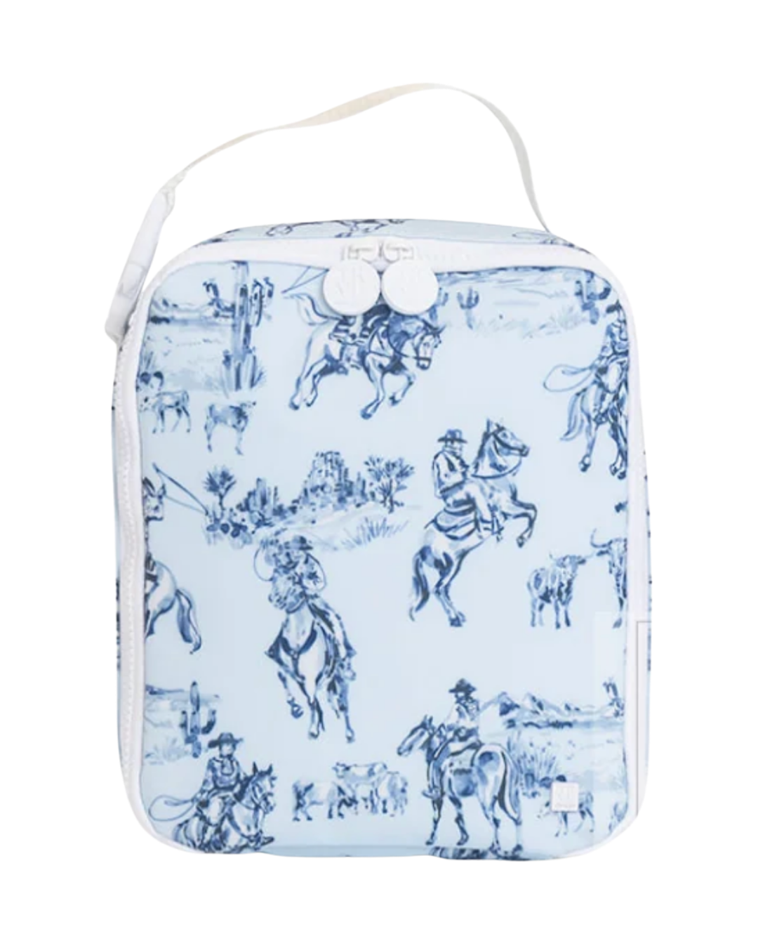TRVL Insulated Lunch Bag - Cowboy Toile