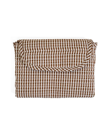 TRVL Quilted Changing Mat - Gingham Coco
