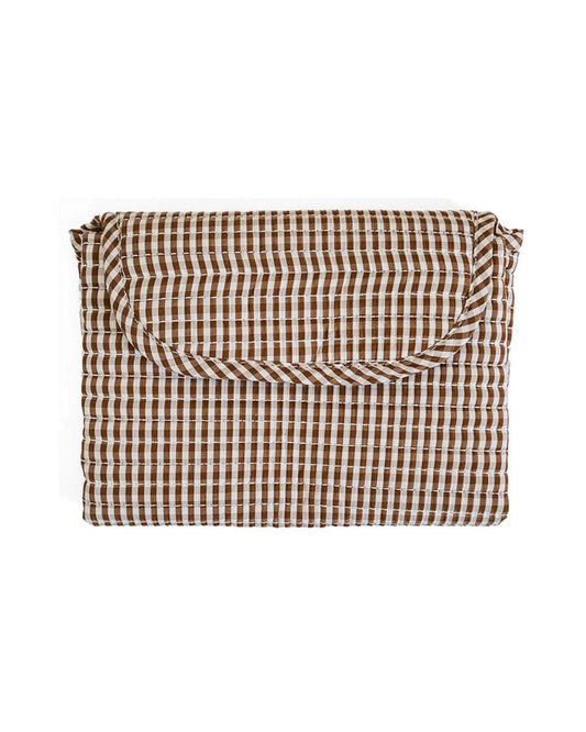 TRVL Quilted Changing Mat - Gingham Coco