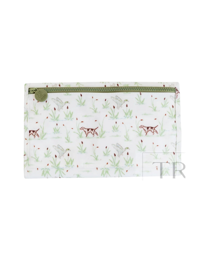 TRVL Game Changer Pad in The Hunt sporting print, changing pad