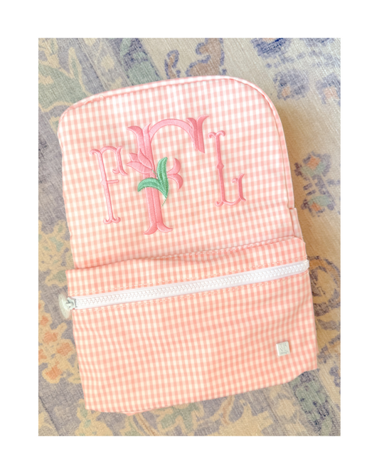 TRVL Mini Backer - Gingham Taffy