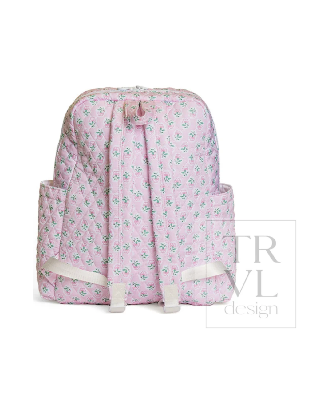 TRVL Quilted XL Backpacker - Petite Fleur Pink
