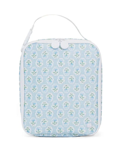 TRVL Insulated Lunch Bag - Petite Fleur Blue