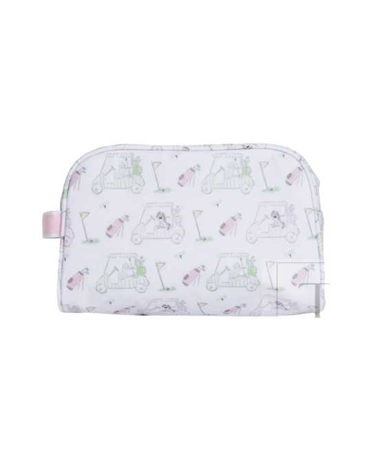 TRVL Stowaway Toiletry Bag - Putt Putt Pink