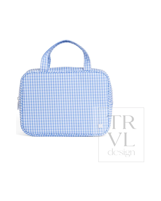 TRVL Carry On - Gingham Sky