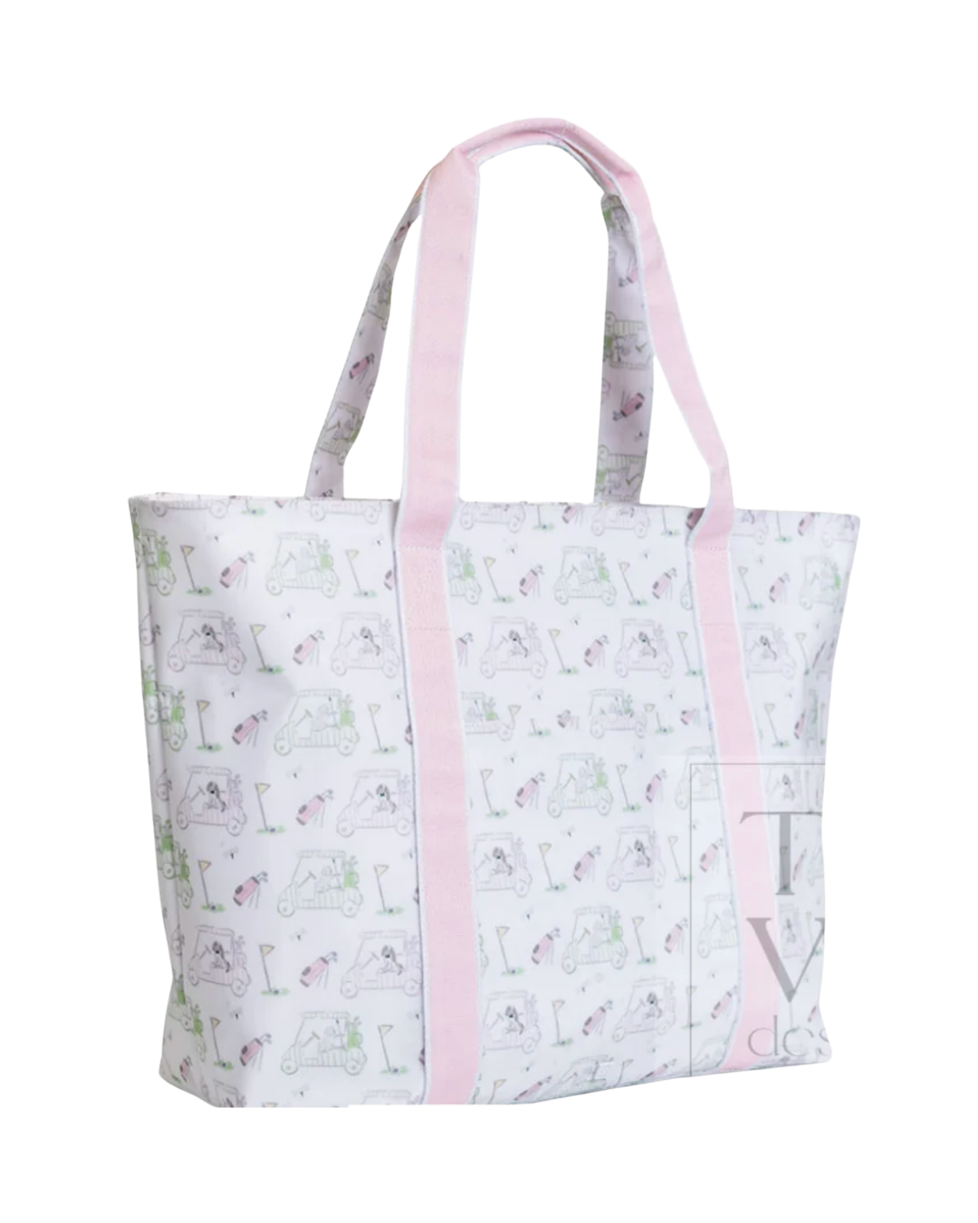 TRVL Jumbo Tote - Putt Putt Pink