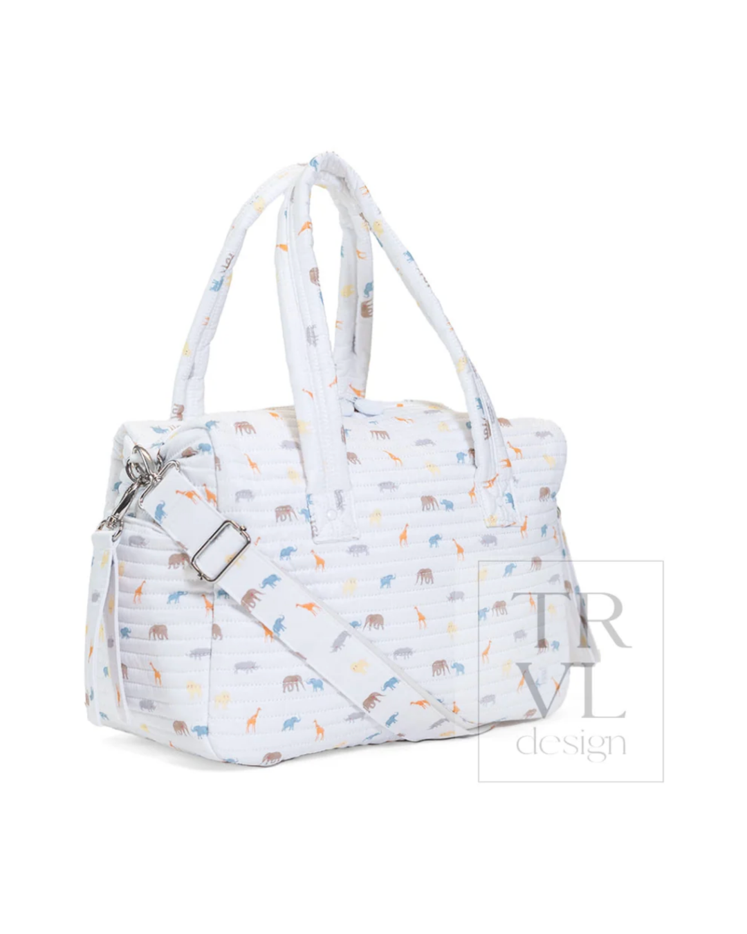 TRVL Quilted Stroller Bag Bundle - Safari