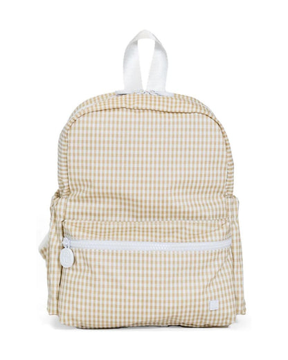 TRVL Mini Backer - Gingham Khaki