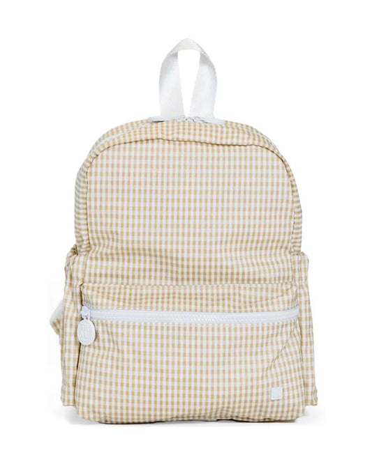 TRVL Mini Backer - Gingham Khaki