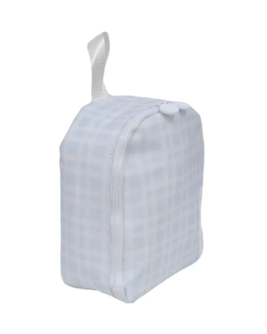 TRVL Bring It Lunch Bag - Pimlico Plaid Blue