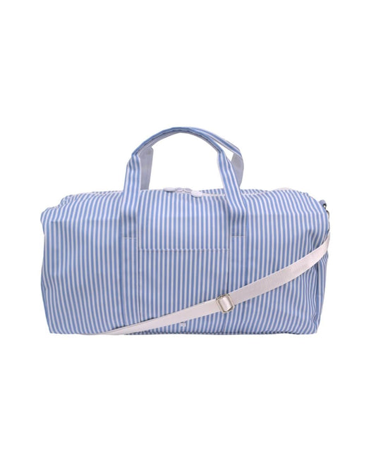 TRVL XL Weekender Duffel Bag - Pimlico Stripe Chambray