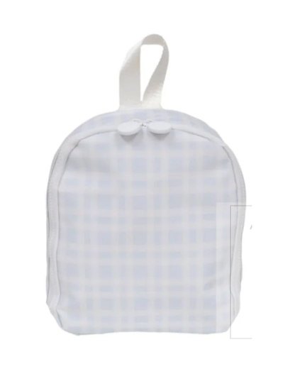 TRVL Bring It Lunch Bag - Pimlico Plaid Blue