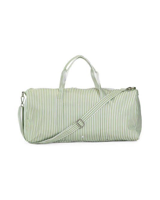 TRVL XL Weekender Duffel Bag - Pimlico Stripe Sage