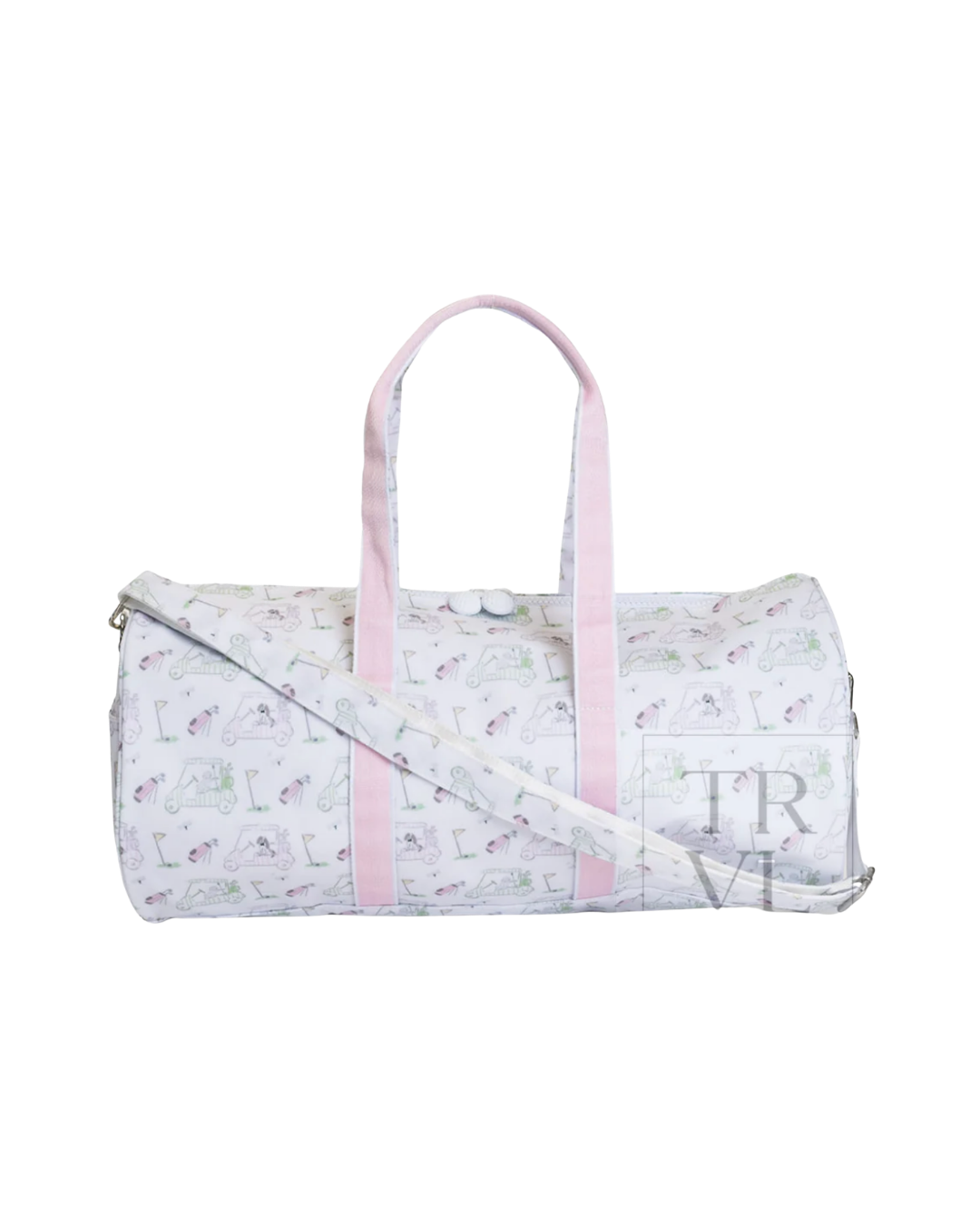 TRVL Large Roll Duffel Bag - Putt Putt Pink