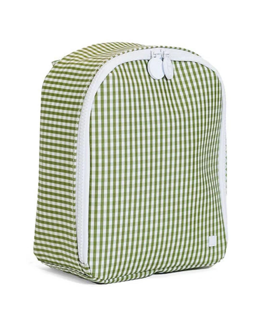 TRVL Bring It Lunch Bag - Gingham Moss