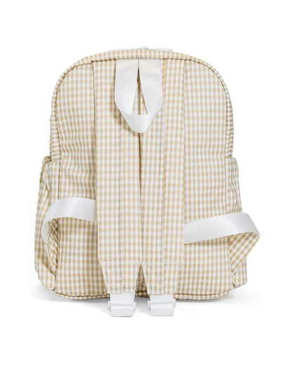 TRVL Mini Backer - Gingham Khaki