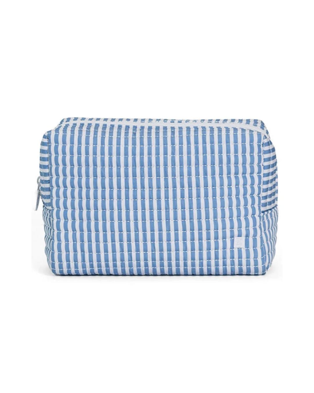 TRVL Quilted Stroller Bag Bundle - Pimlico Stripe Chambray